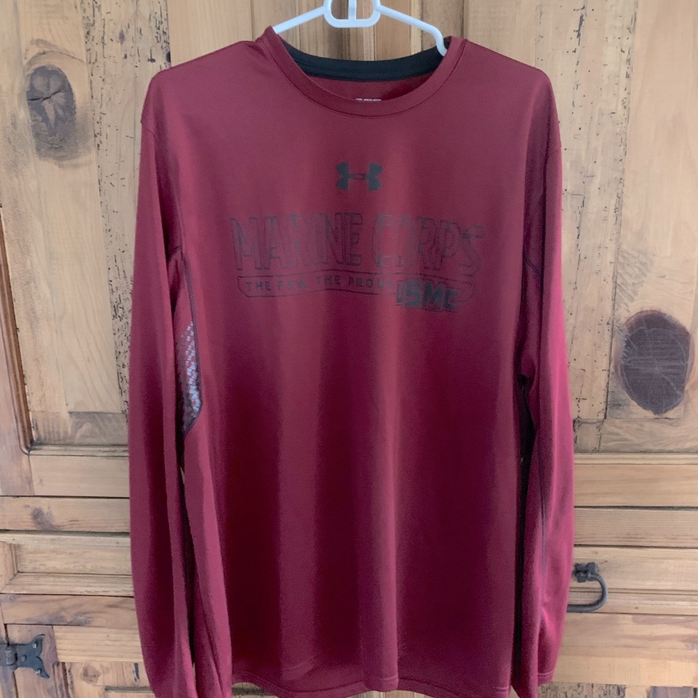 Under Armour LS US Marine Shirt XXL